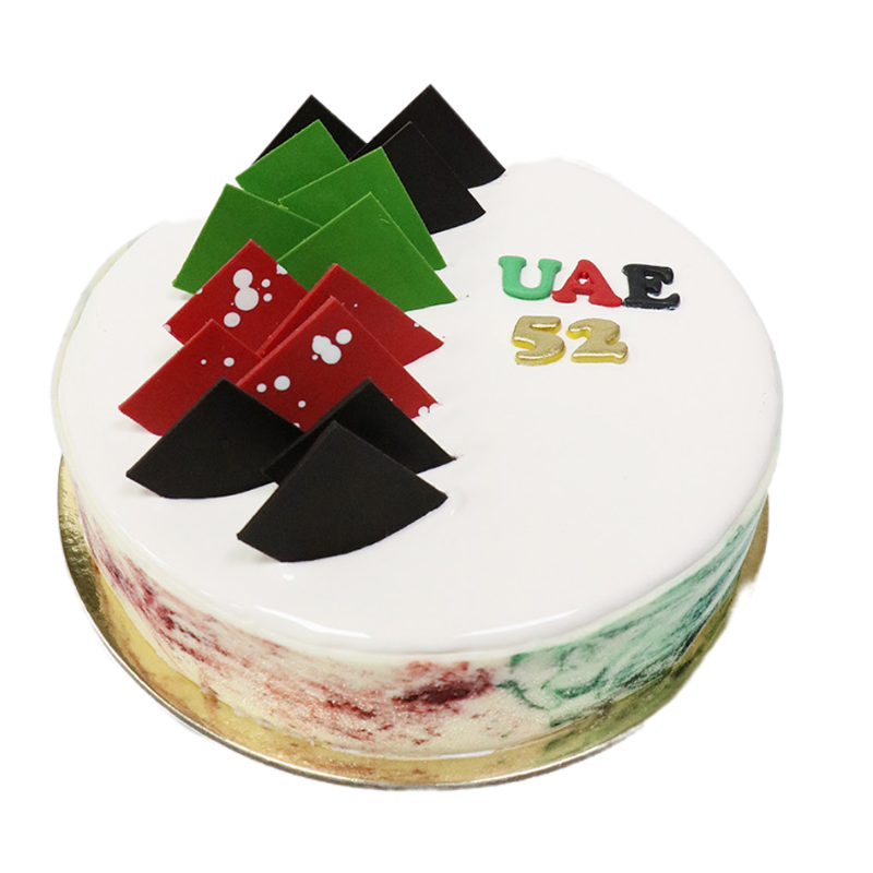 UAE National Day Celebration -  Round Cake