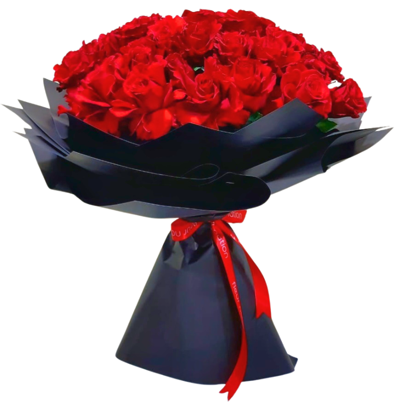 Rouge Bouquet - 40 Premium Red Roses - Fleur Nation - flowers, chocolates, cakes and gifts same day delivery in Dubai