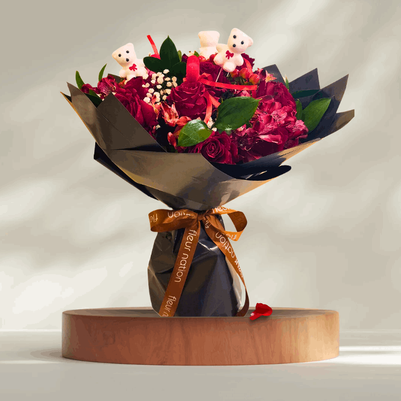 Eternal Embrace - Fleur Nation - flowers, chocolates, cakes and gifts same day delivery in Dubai