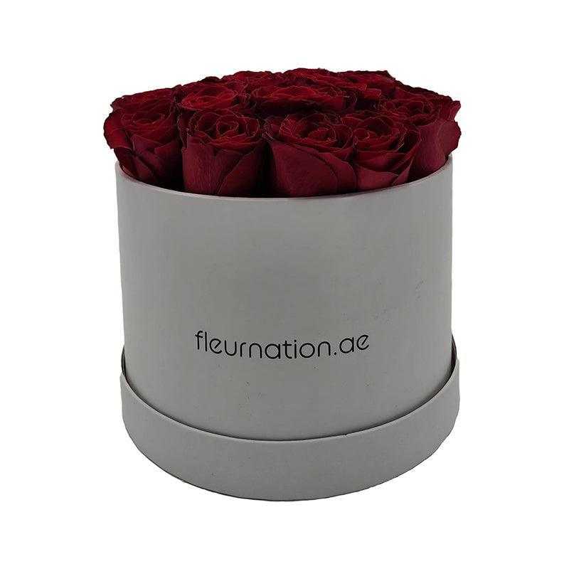 Bloom Box - Red Roses - Fleur Nation - flowers, chocolates, cakes and gifts same day delivery in Dubai