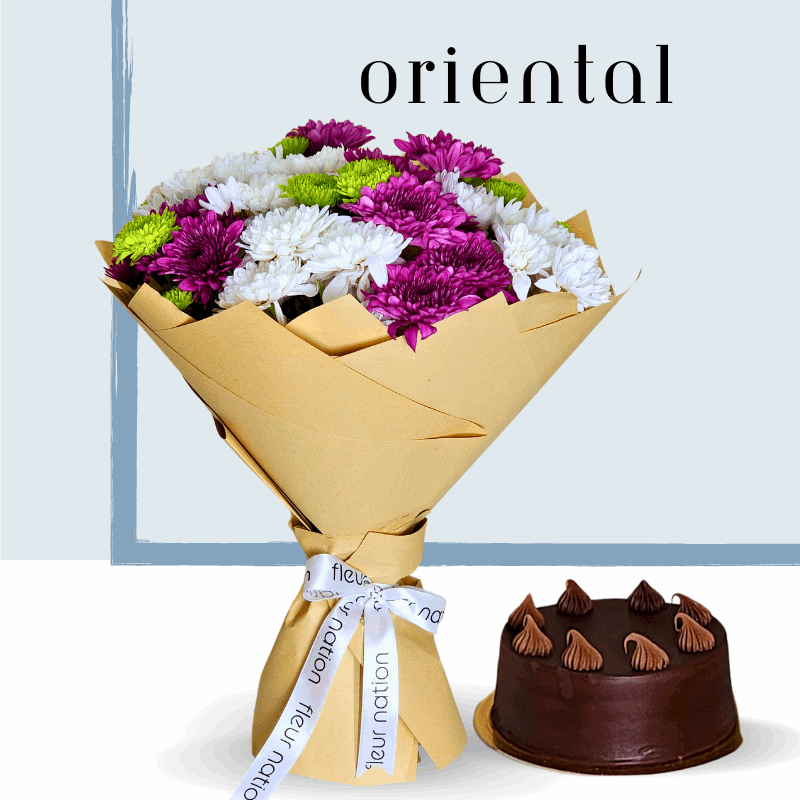 Oriental - Flowers & Cake - Fleur Nation - flowers, chocolates, cakes and gifts same day delivery in Dubai