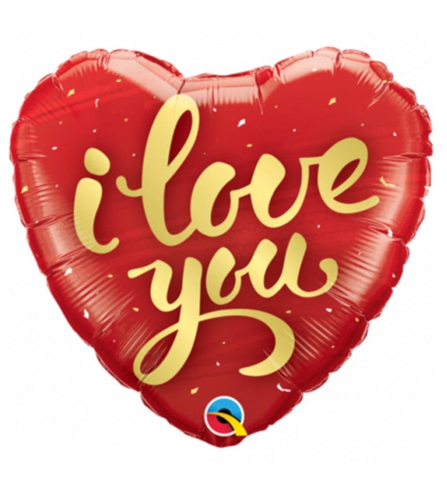 I Love You Balloon - Fleur Nation - flowers, chocolates, cakes and gifts same day delivery in Dubai