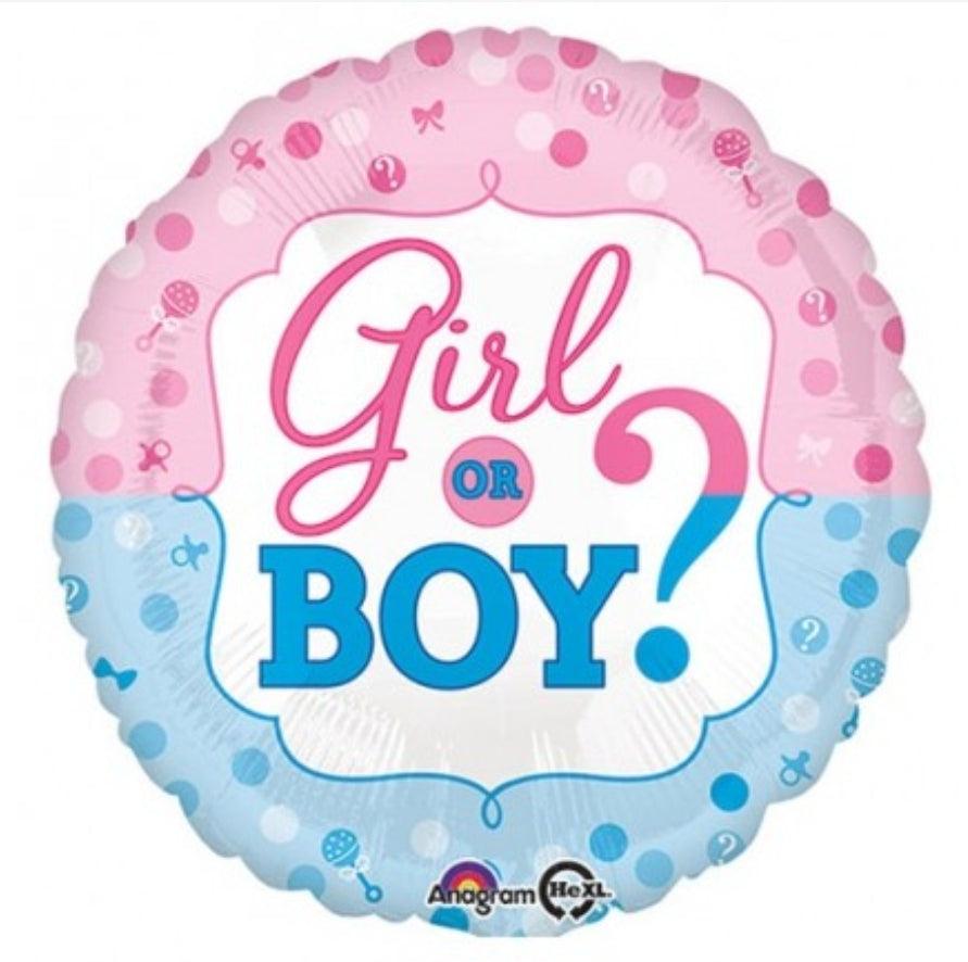 Gender Reveal Balloon - Fleur Nation - flowers, chocolates, cakes and gifts same day delivery in Dubai