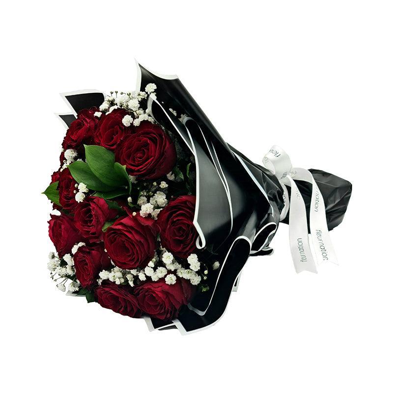 Red Rose Bouquet - Fleur Nation - flowers, chocolates, cakes and gifts same day delivery in Dubai